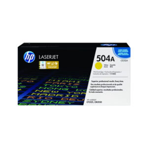 HP CE252A 504A Yellow Original LaserJet Toner Cartridge