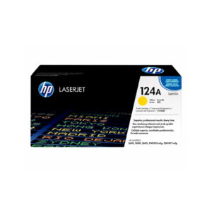 HP Q6002A 124A Yellow Original LaserJet Toner Cartridge