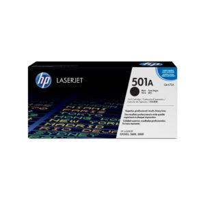 HP Q6470A 501A Black Original LaserJet Toner Cartridge