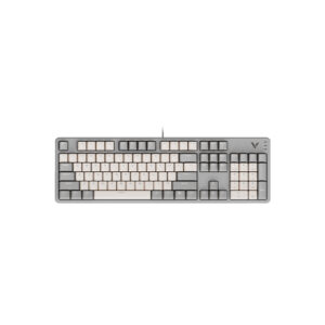 Rapoo V500PRO Mechanical Gaming Keyboard – Beige/Grey